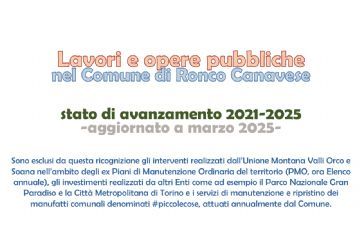 Lavori e opere pubbliche
